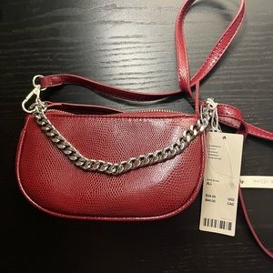 Wine Red Mini Purse from Urban Outfitters